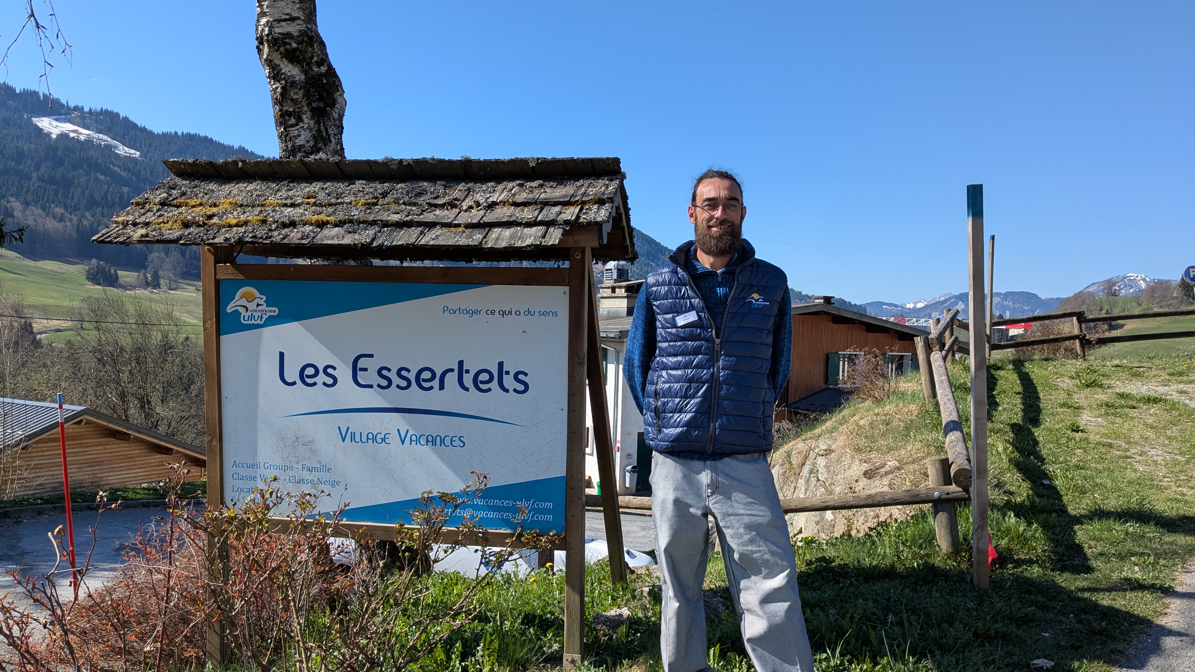 Erwan Collard, directeur des Essertets depuis début mars 2025 - Marie-Anaïs Lien