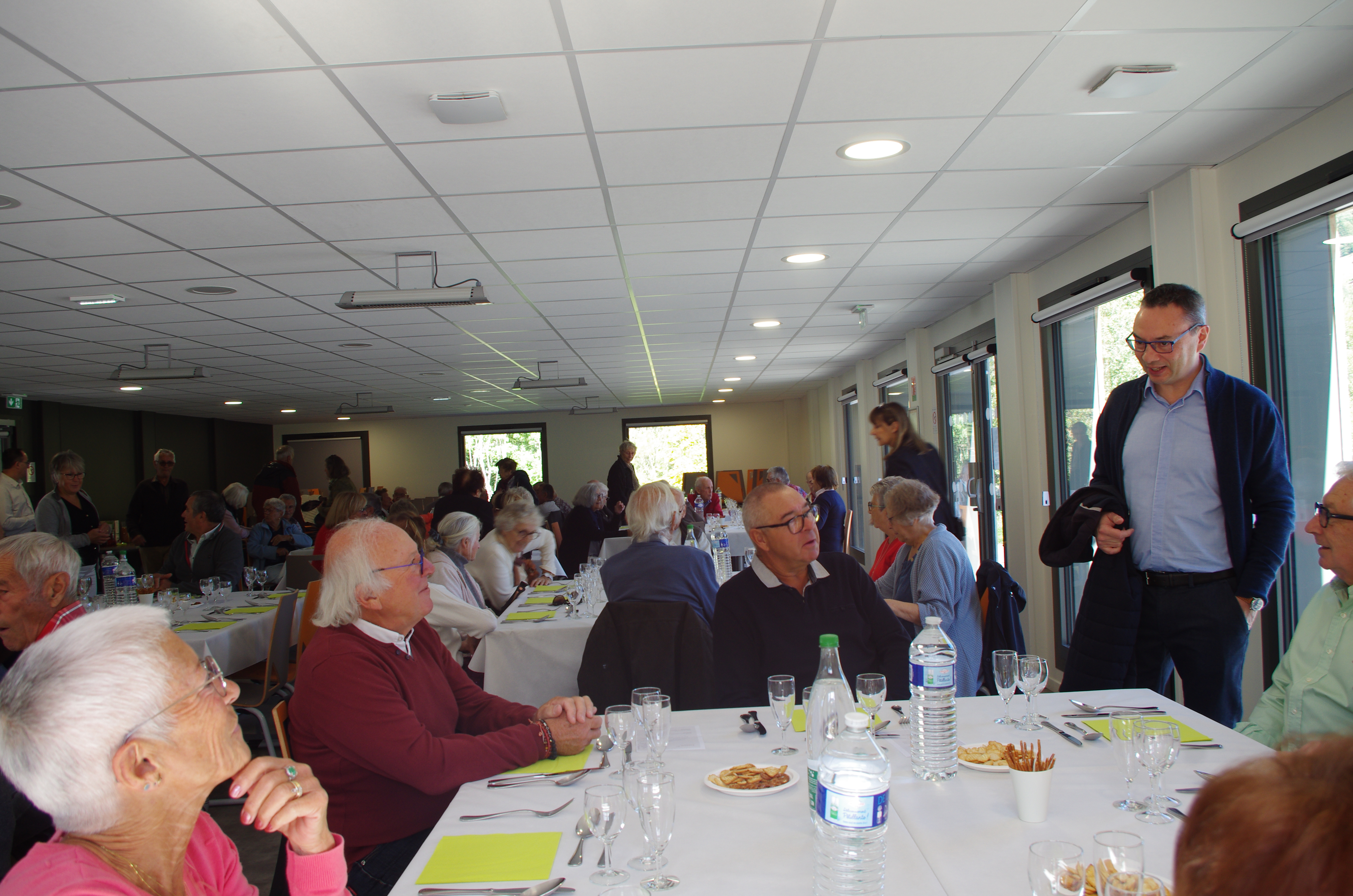 Repas des Anciens du 28/09/2025, organisé à la salle de la Rosière de Praz - Sylvie Bessy