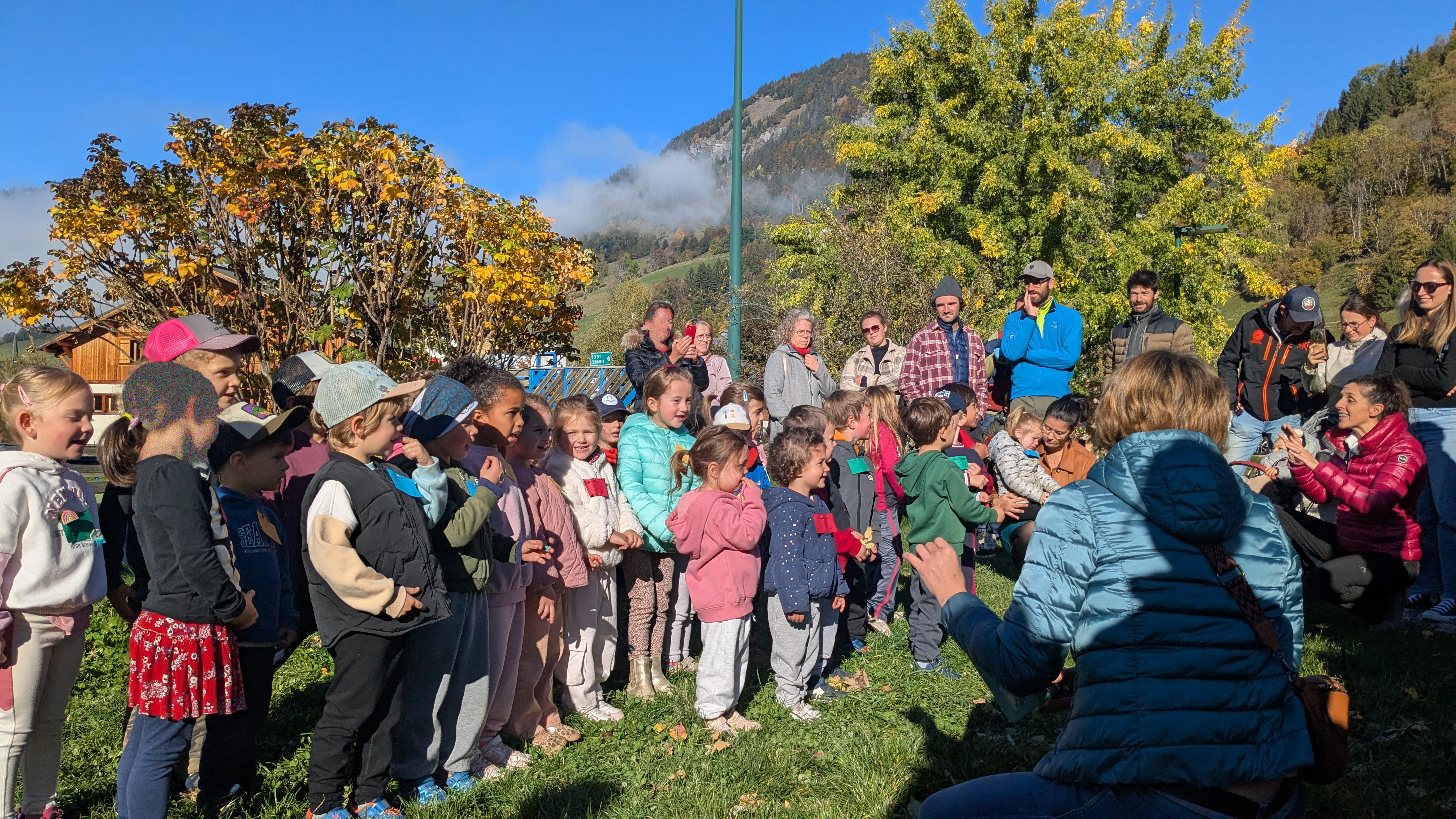 Cross de l'automne de l'école maternelle Saint-Joseph de Praz-sur-Arly - Marie-Anaïs Lien