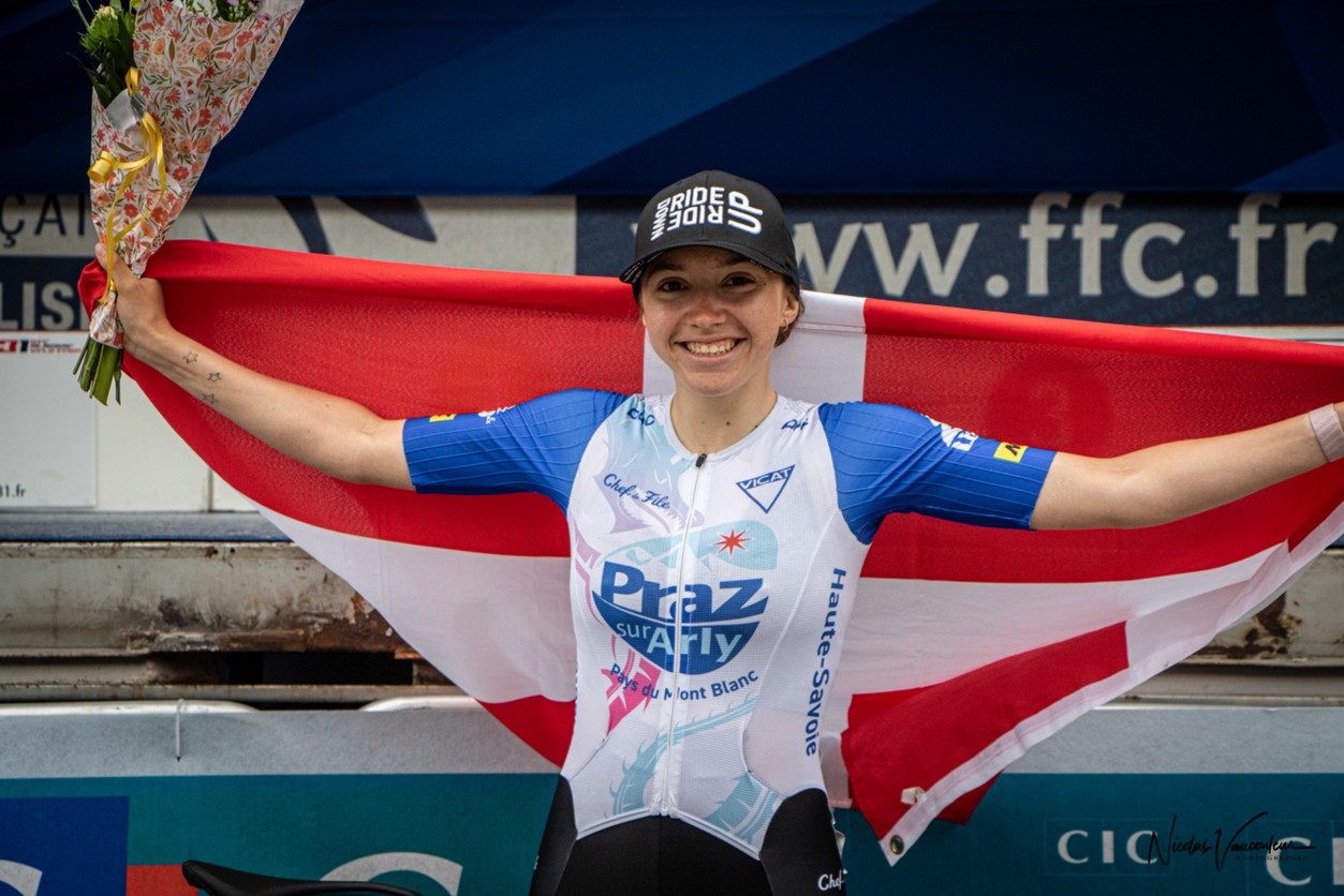 Mathilde Tritz au Grand Prix de Cintegabelle le 02/05/2026 - Praz Cyclisme