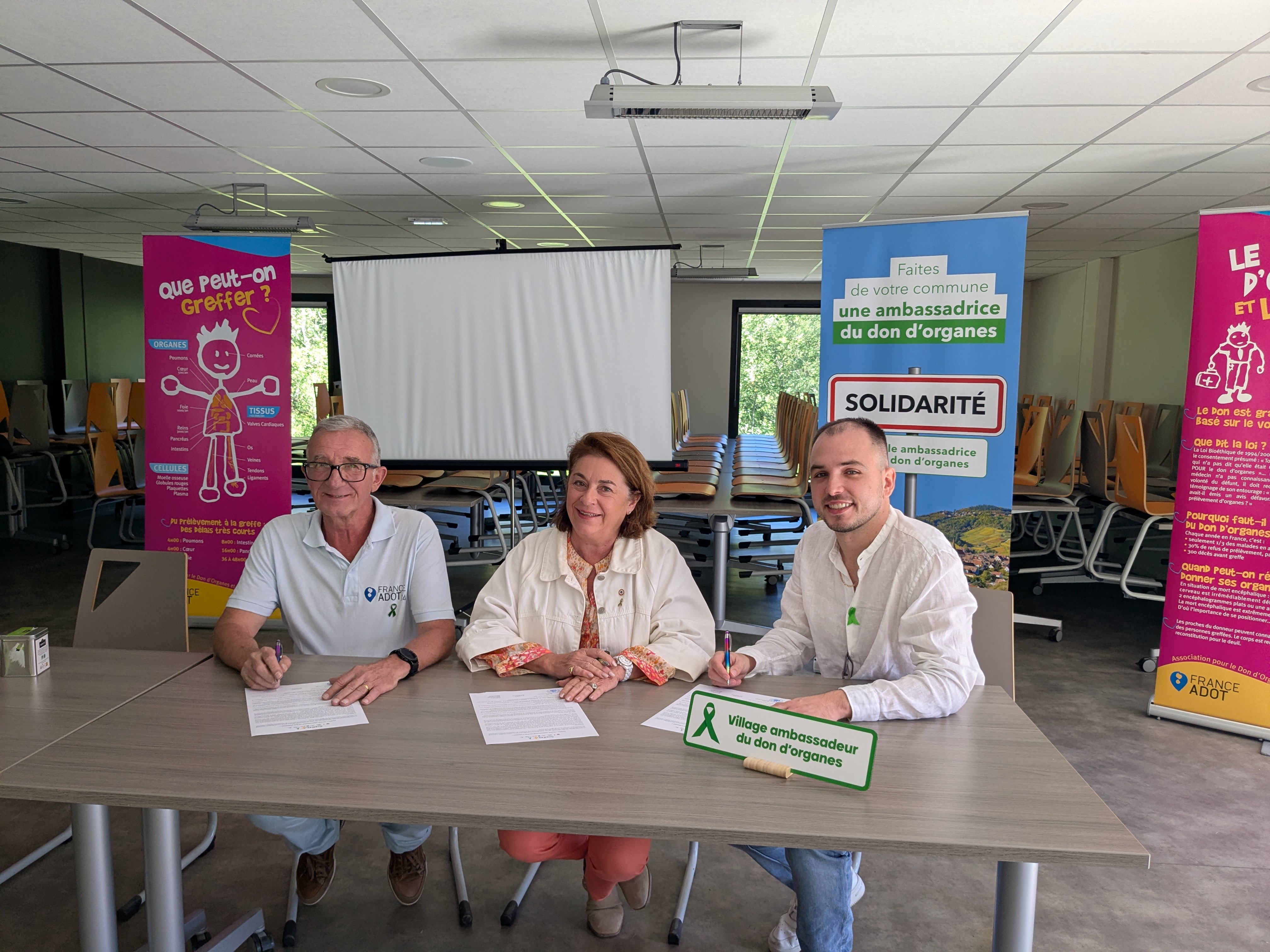 Réunion publique du 13/06/2026 : signature charte "Village ambassadeur du don d'organes" - Marie-Anaïs Lien