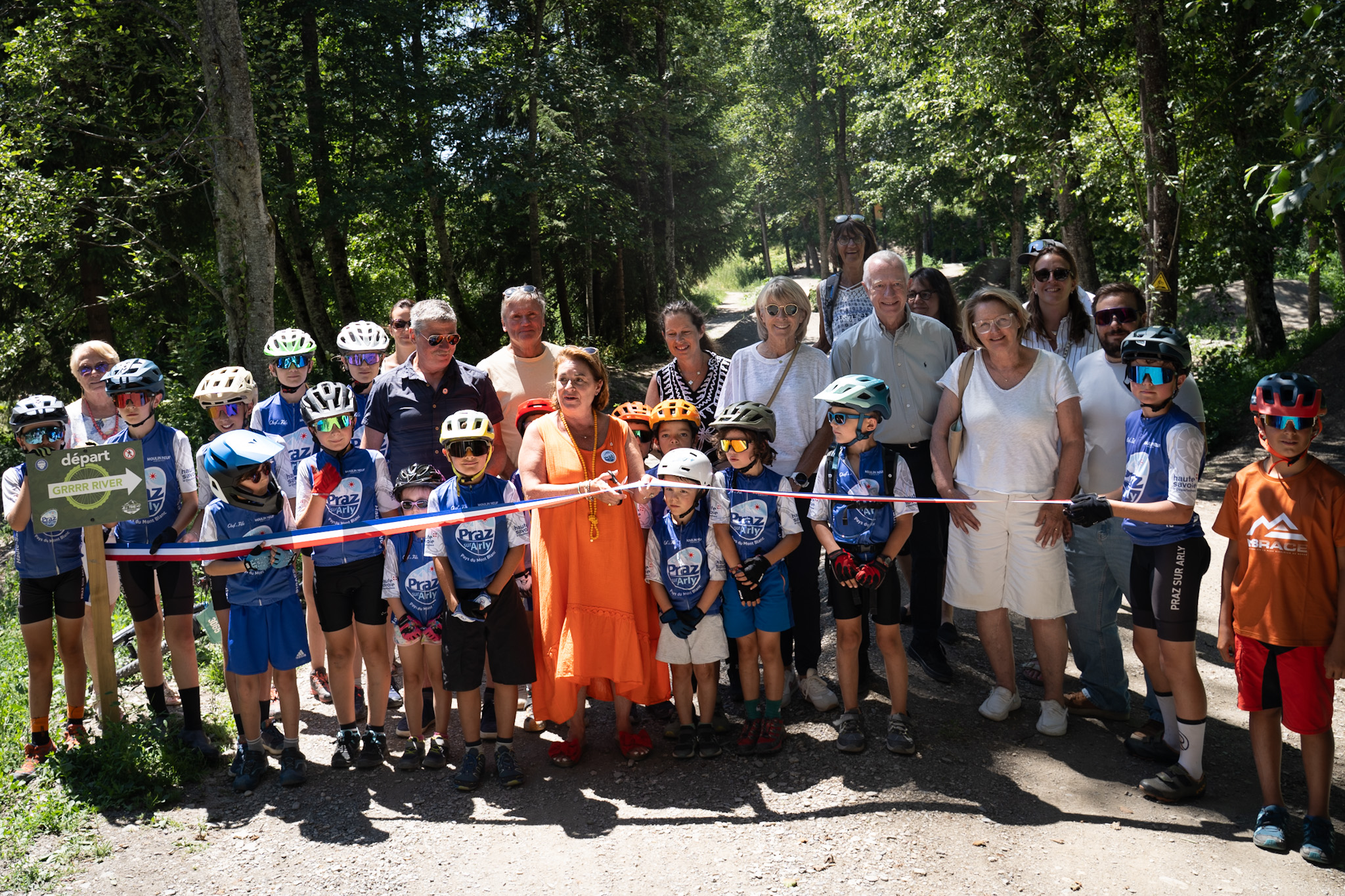 Inauguration du stade VTT organisée aux Belles le 04/07/2026 - Émile Plot