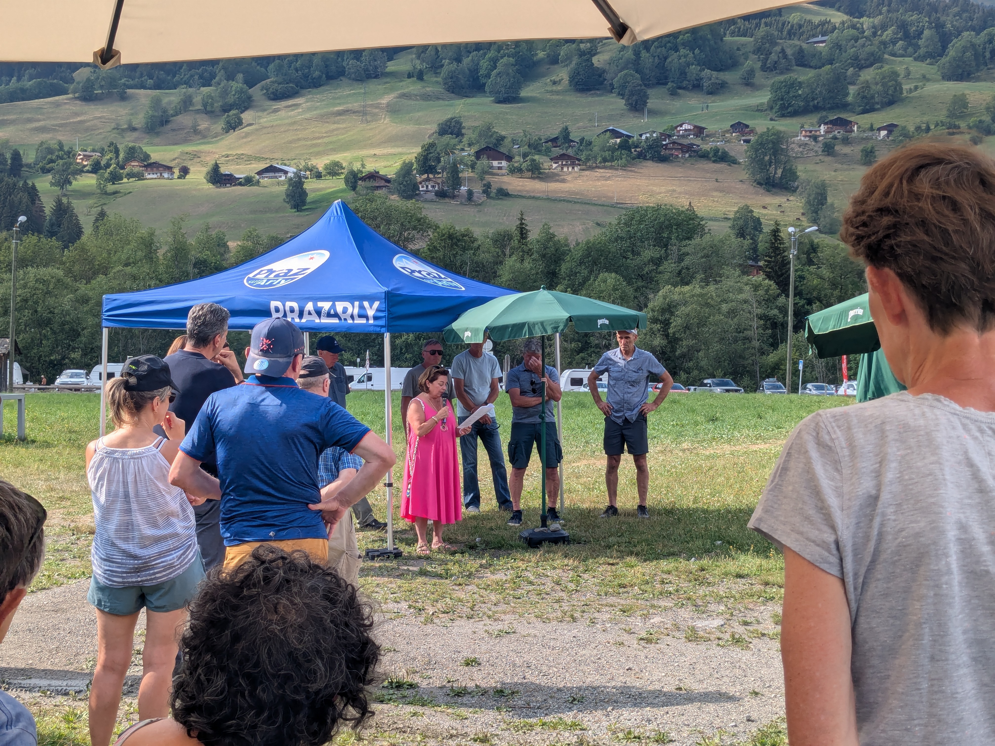Lancement officiel de la révision du projet des Varins organisé au pied du télésiège du Crêt du Midi, le mercredi 5 août 2026 - Marie-Anaïs Lien