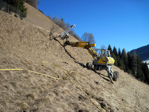 Sécurisation de la falaise de Bellevarde
