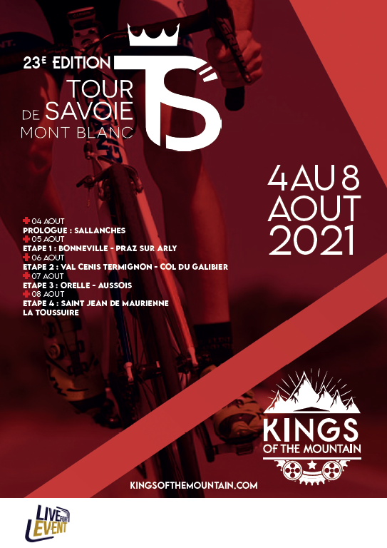 Affiche du Tour de Savoie Mont-Blanc 2021