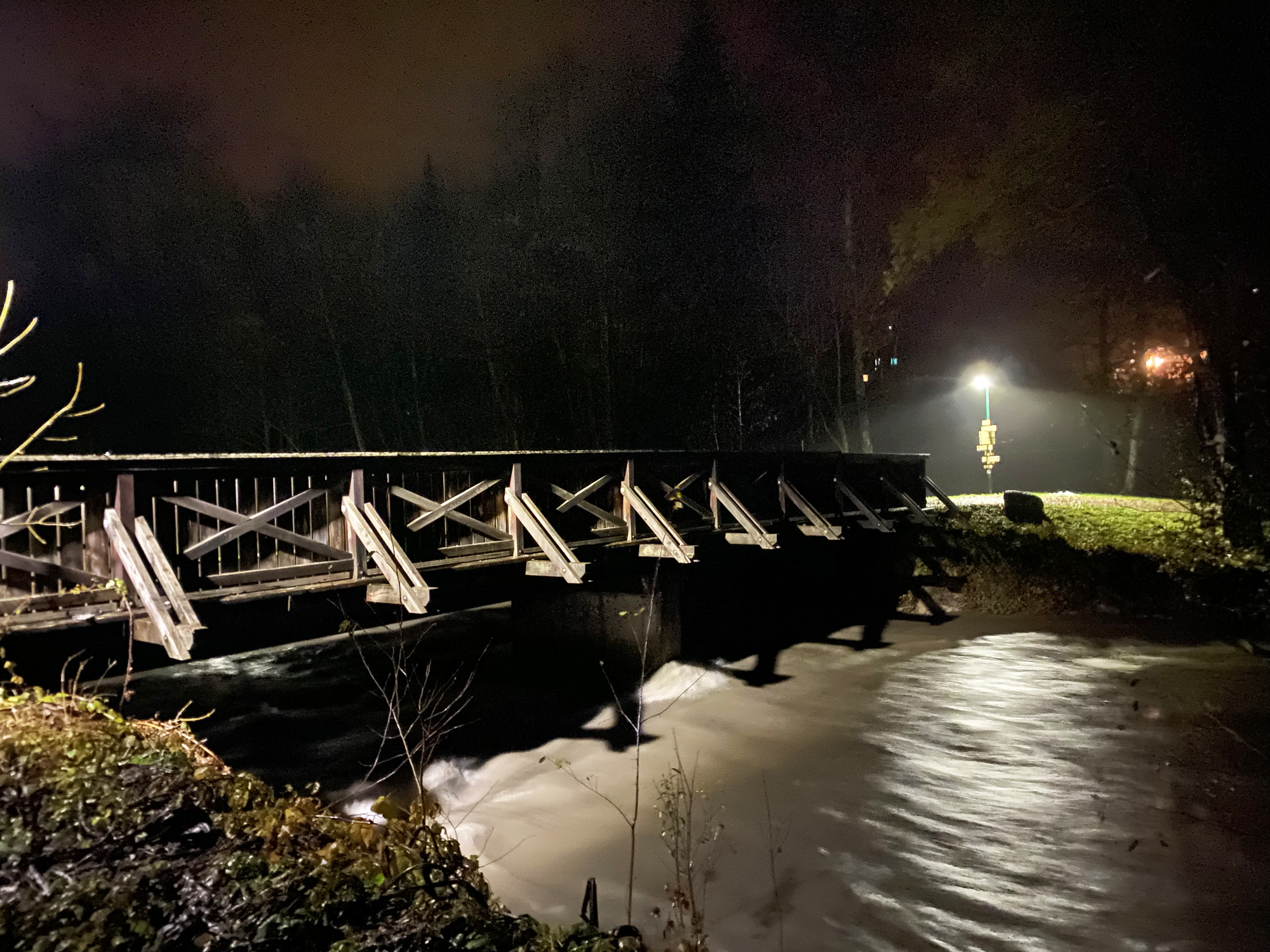 Passerelle Arly 13 novembre 2023