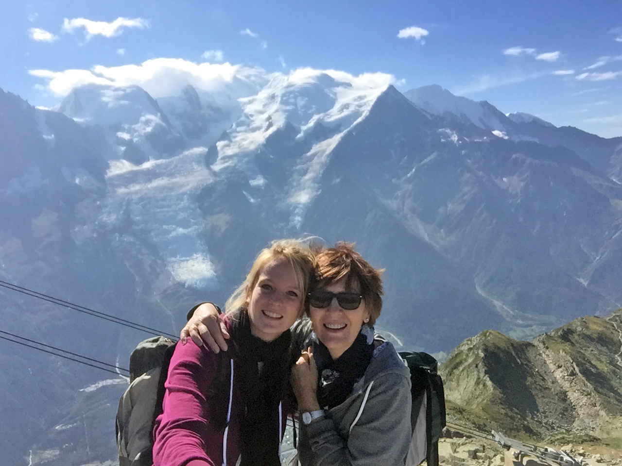 Armelle Geny et sa fille