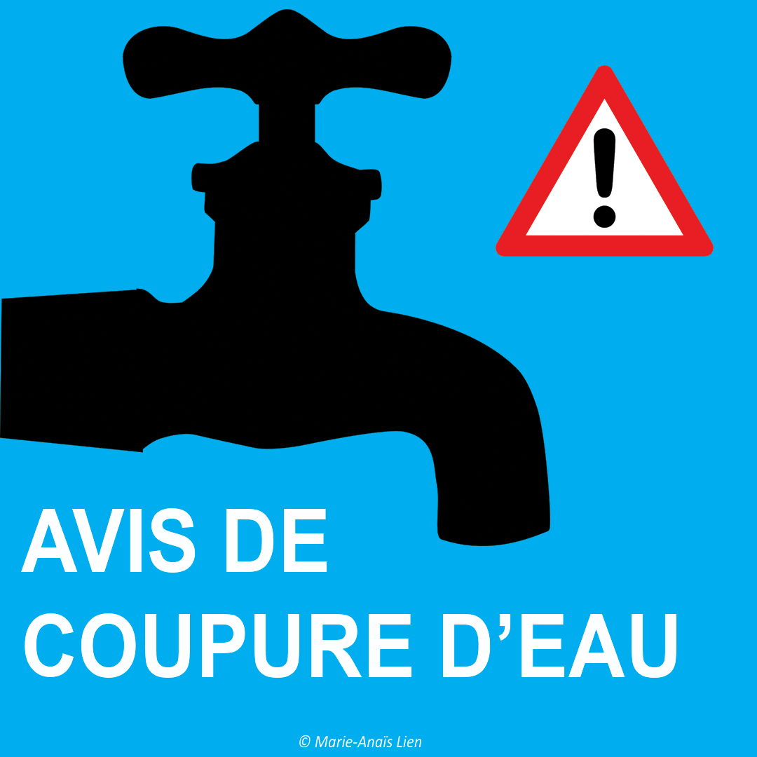 Avis de coupure d eau - Marie-Anaïs Lien