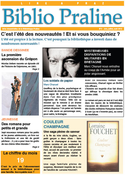 Biblio praline n°2 - couverture