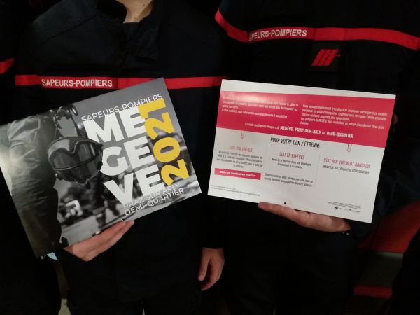 Calendrier des sapeurs-pompiers 2021