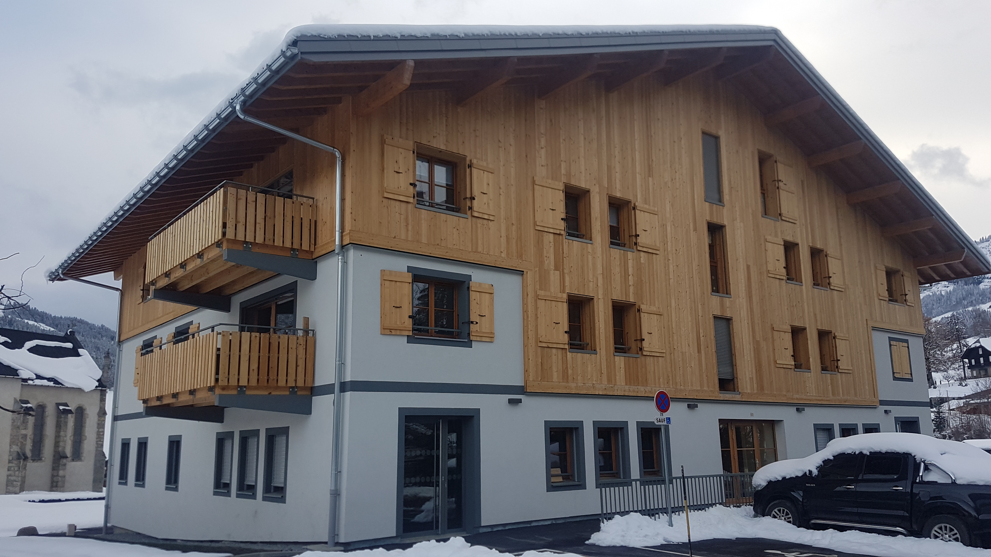 Chalet Sylvand de profil