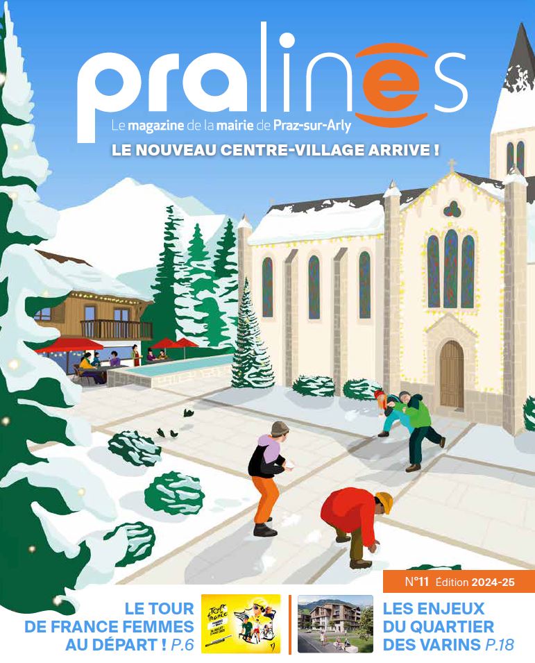 Couverture du magazine municipal Pralines n°11 - Esope