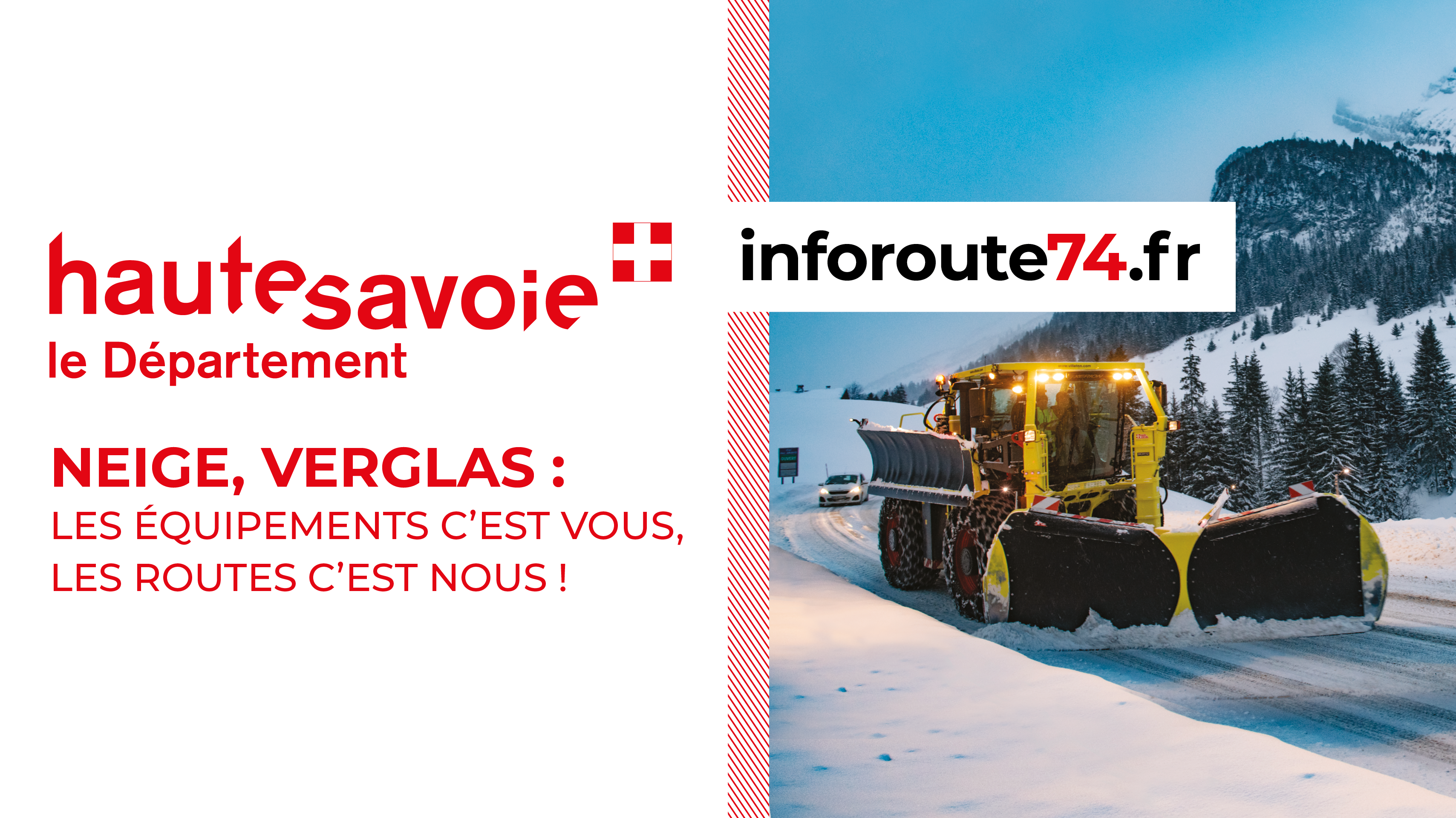 Service hivernal du département de la Haute-Savoie : campagne 2023-24 - Département de la Haute-Savoie