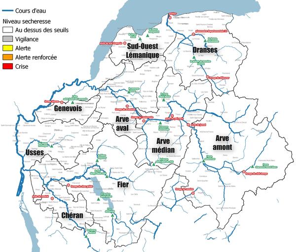 Sécheresse : abrogation des mesures de restriction - Préfecture de la Haute-Savoie