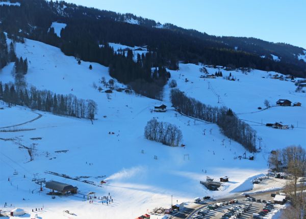 ZAC des Varins : départ des pistes de Praz sur Arly