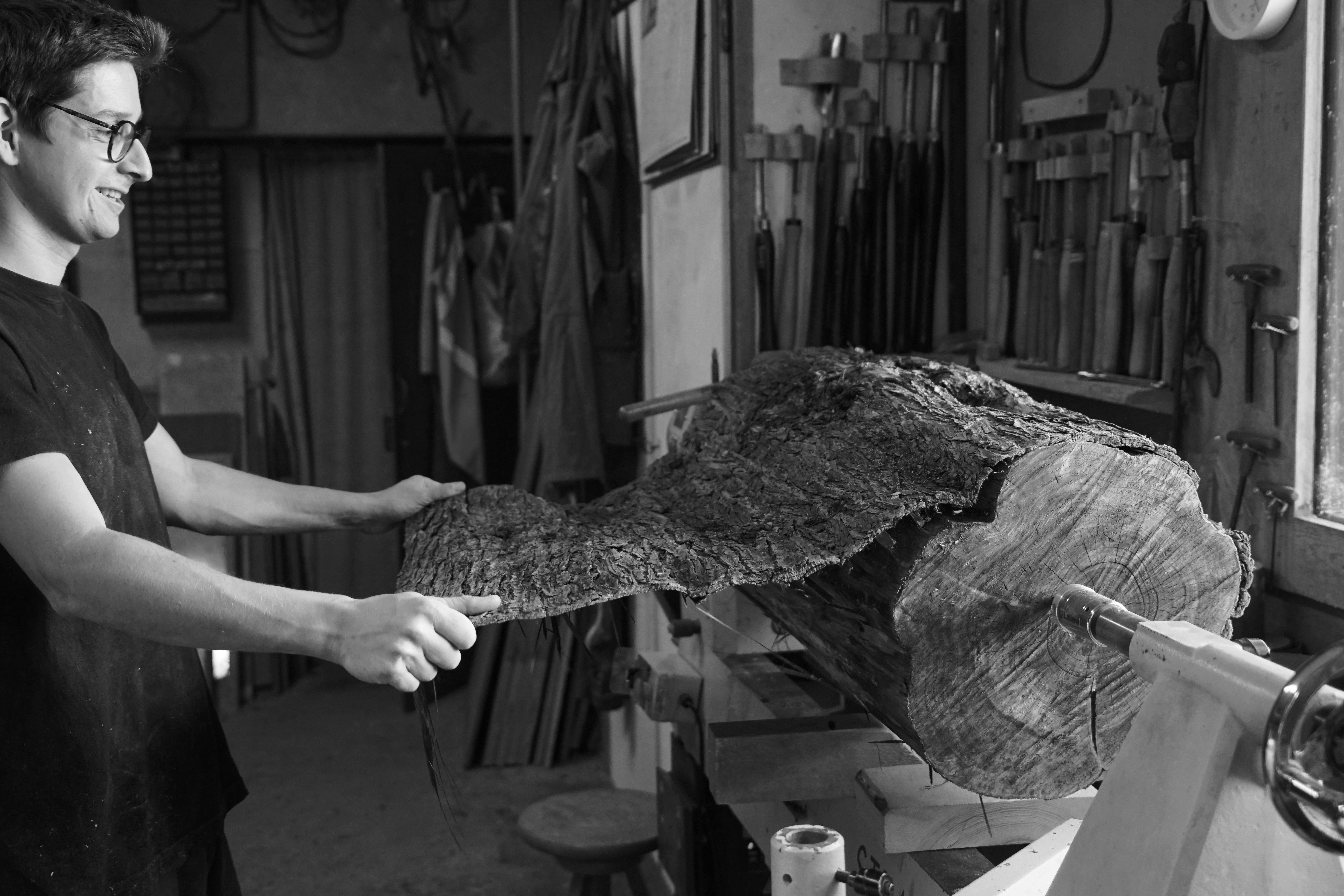 Pierre Mariotte tourneur sur bois pralin