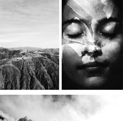 Flyer rogné des expositions photographiques de Margaux Meurisse « Les îlots veilleurs » et « Les Éterlous dans les pas de leurs anciens »  en mairie du ​06 au 13/02/2026 - Compagne de Margaux Meurisse