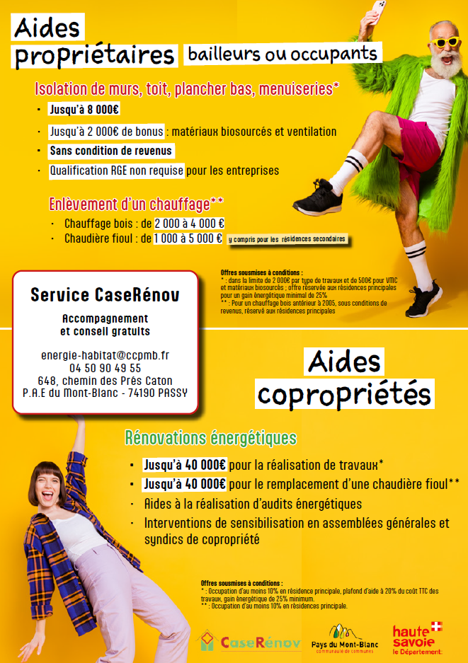 Aide financière CaseRénov - CCPMB