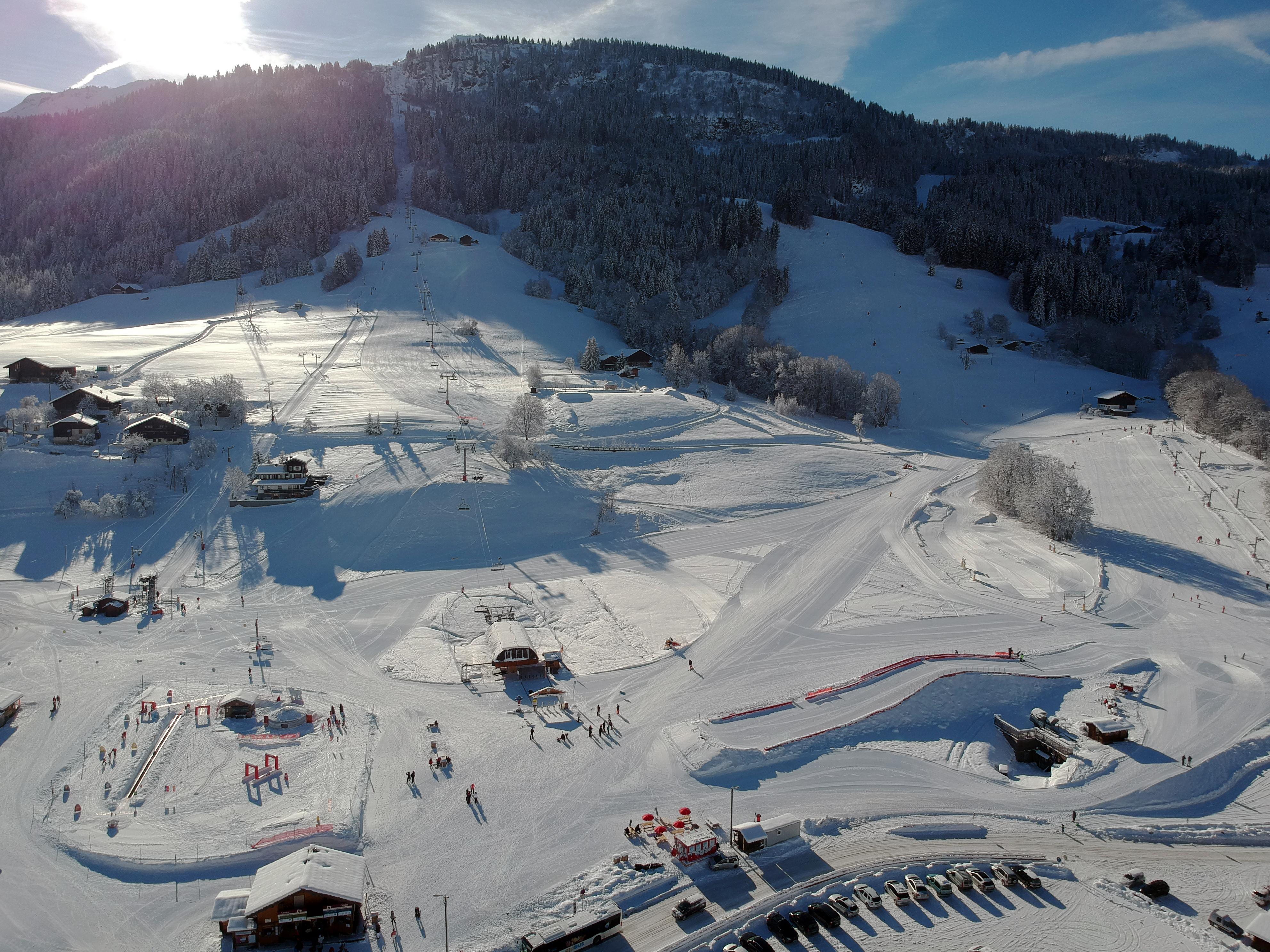 Front de neige de Praz-sur-Arly - Praz sur Arly Tourisme