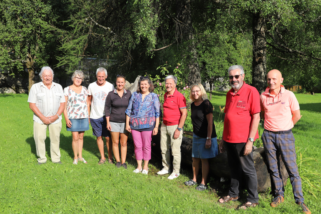 Groupe de travail du livre À la découverte des fermes et alpages de Praz-sur-Arly - Pratz âtre kou é vorandrè