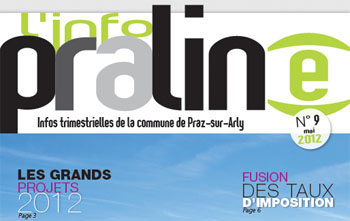 Info praline n°9 - bandeau