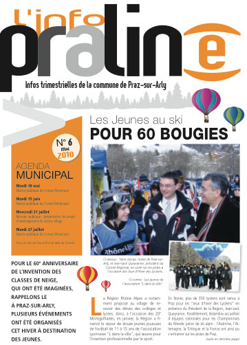 Bulletin Info praline 6