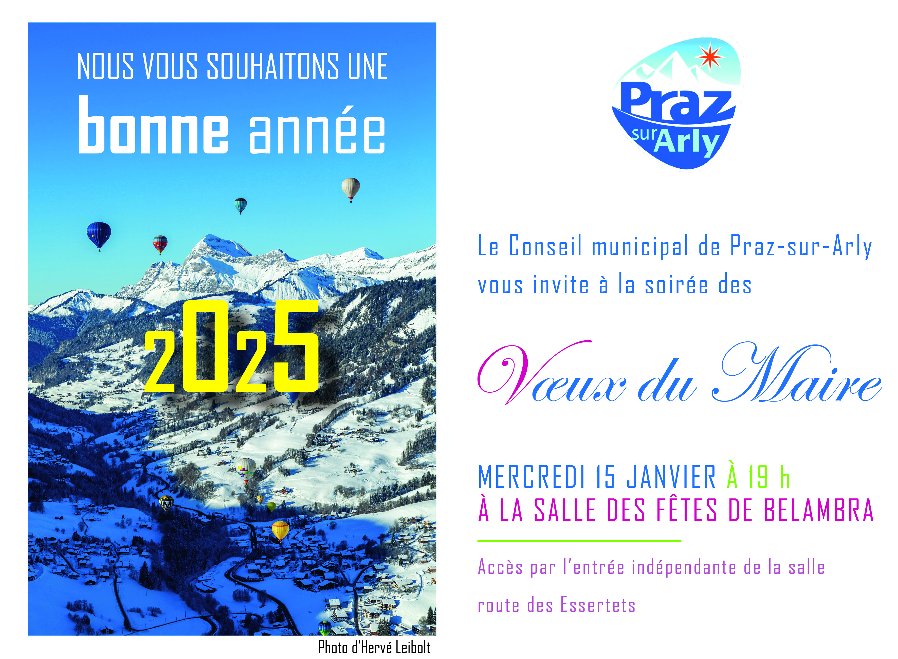 Cérémonie des vœux du Maire du 15 janvier 2025 - Marie-Anaïs Lien