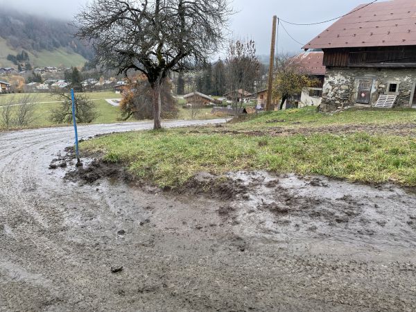 Lisier dans le hameau des Varins