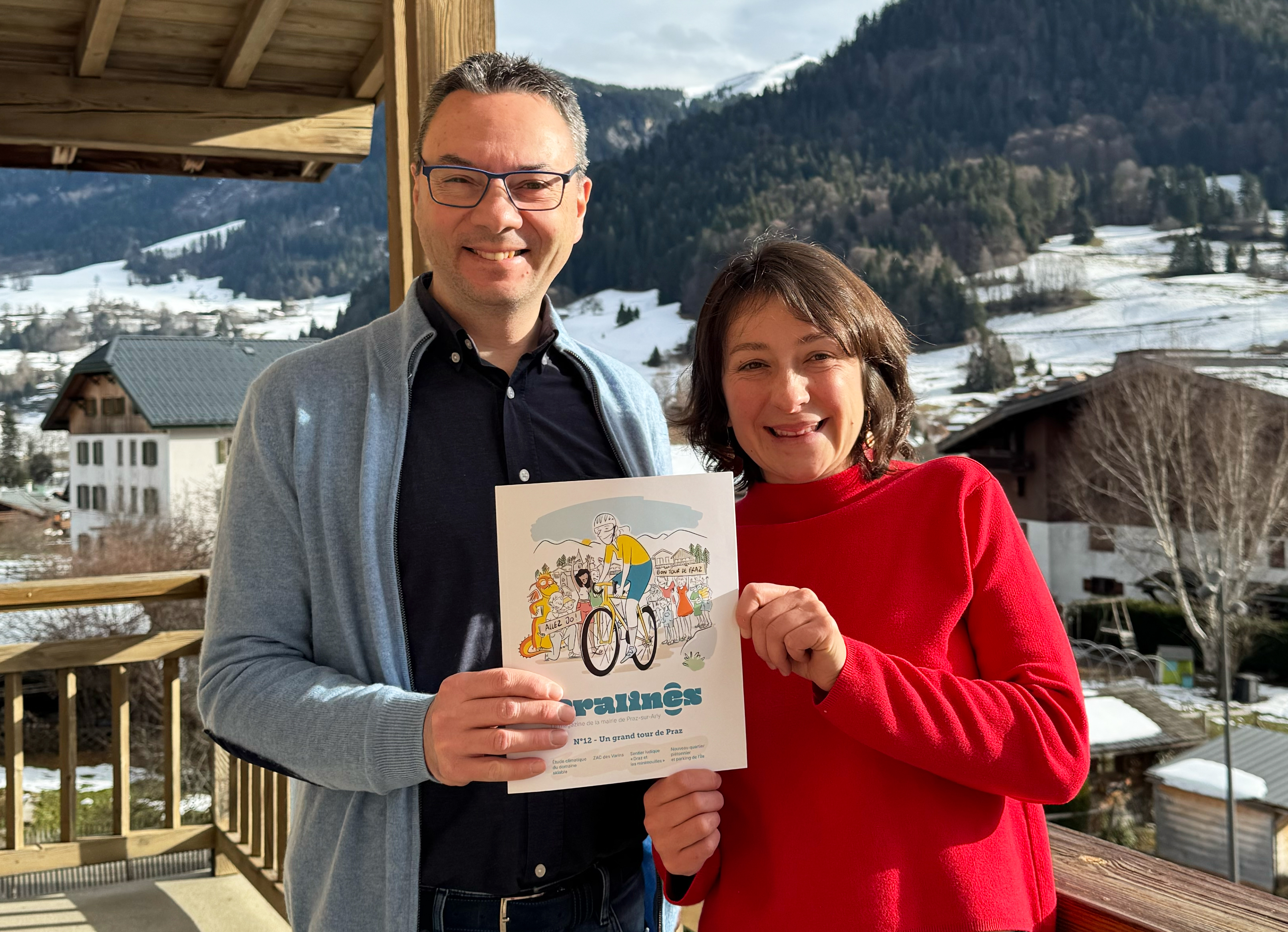 Présentation du nouveau bulletin municipal 12 de Praz-sur-Arly