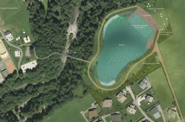 Projet du plan d'eau