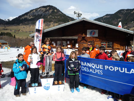 Mini-coupe de mars 2011, chez les microbes : Jeanne Pilarski en haut du podium féminin!