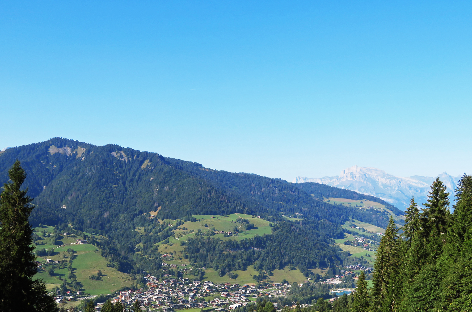 Praz sur Arly vue générale