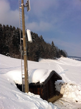 Réémetteur du Villard en février 2012 - ?
