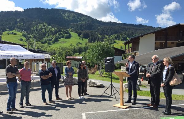 Levée du voile sur le programme de rénovation de l’éclairage public mené avec la mairie de Praz-sur-Arly