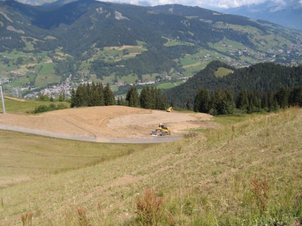 Derniers travaux relatifs au réseau de neige de culture d'août 2011