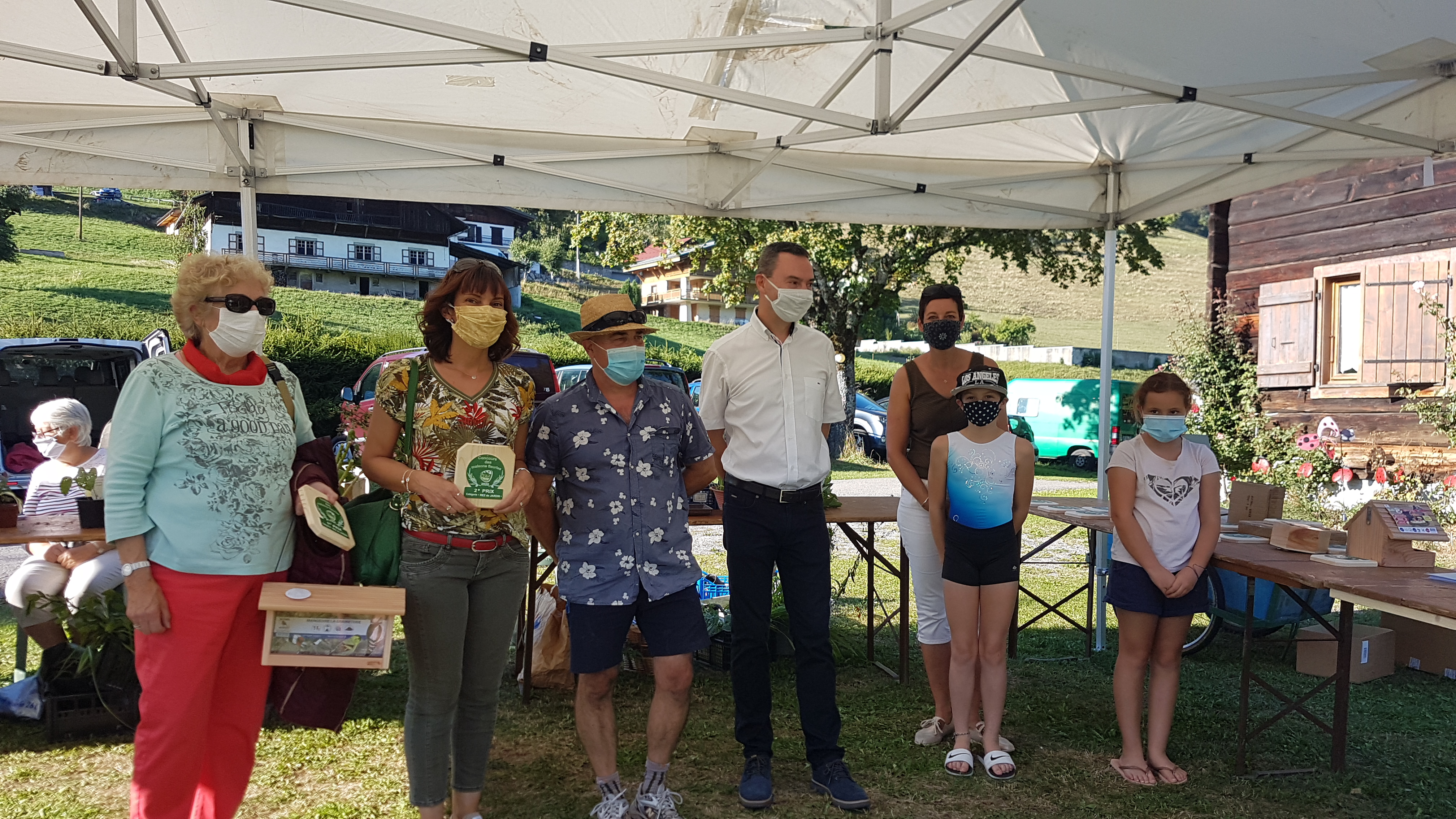 Remise des prix du Concours des Maisons Fleuries