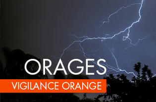 Alerte vigilance orange orages violents