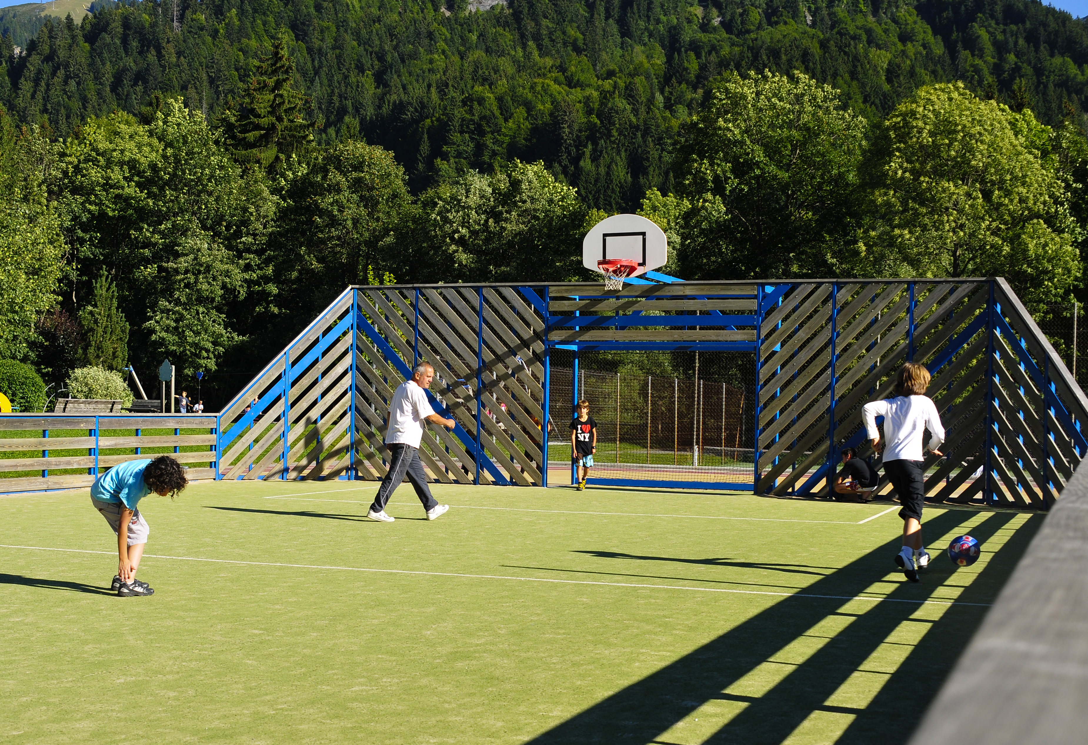 Le City Park avec ses filets