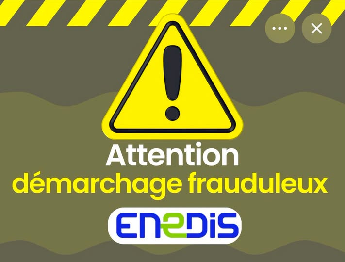 Attention : vigilance aux démarchages frauduleux - Enedis