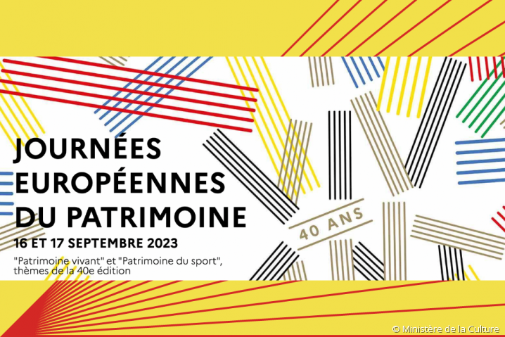 Journées européennes du patrimoine 2023 - Ministère de la Culture