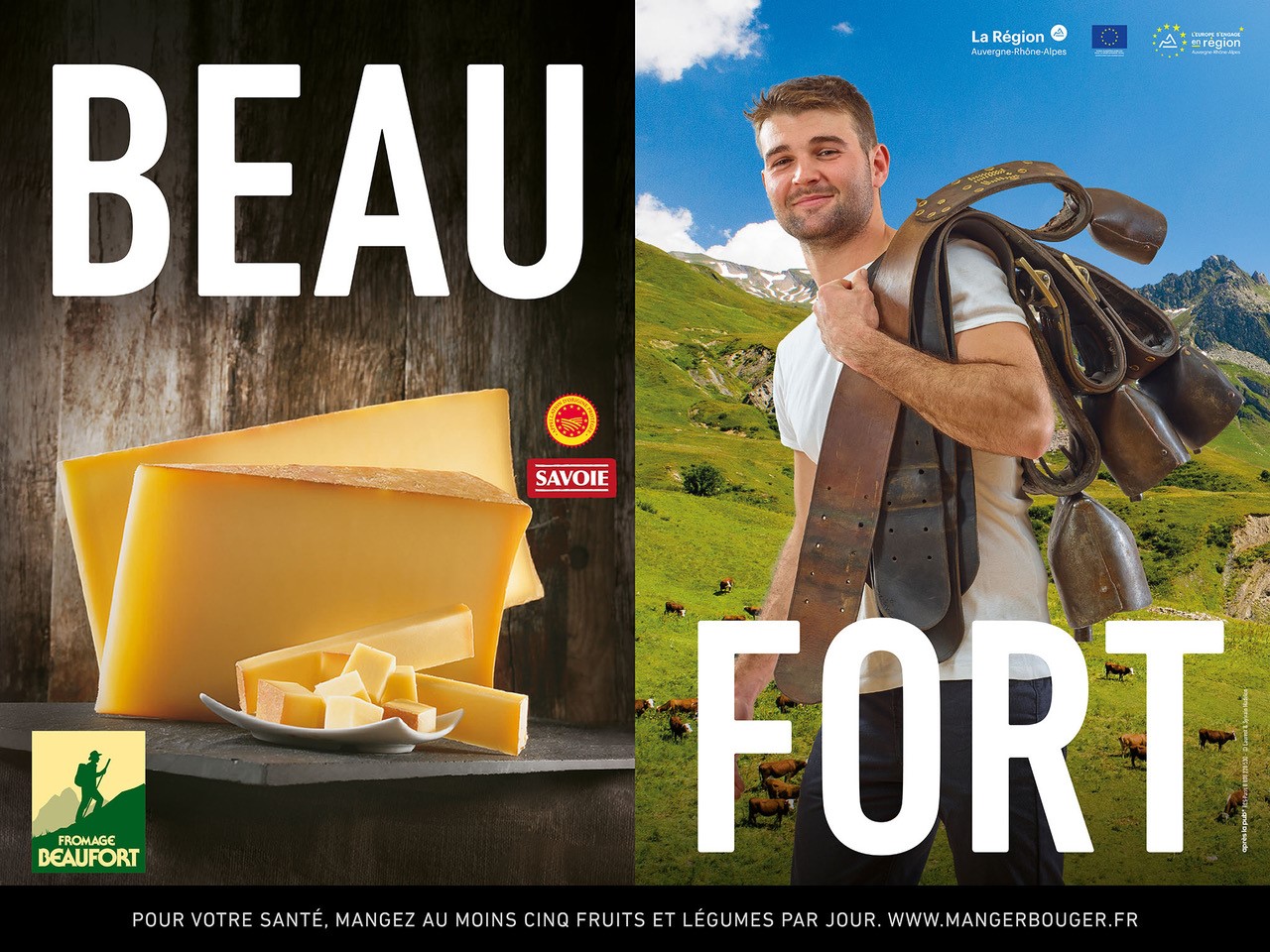 Campagne d'affichage 2021 pour la filiale du Beaufort