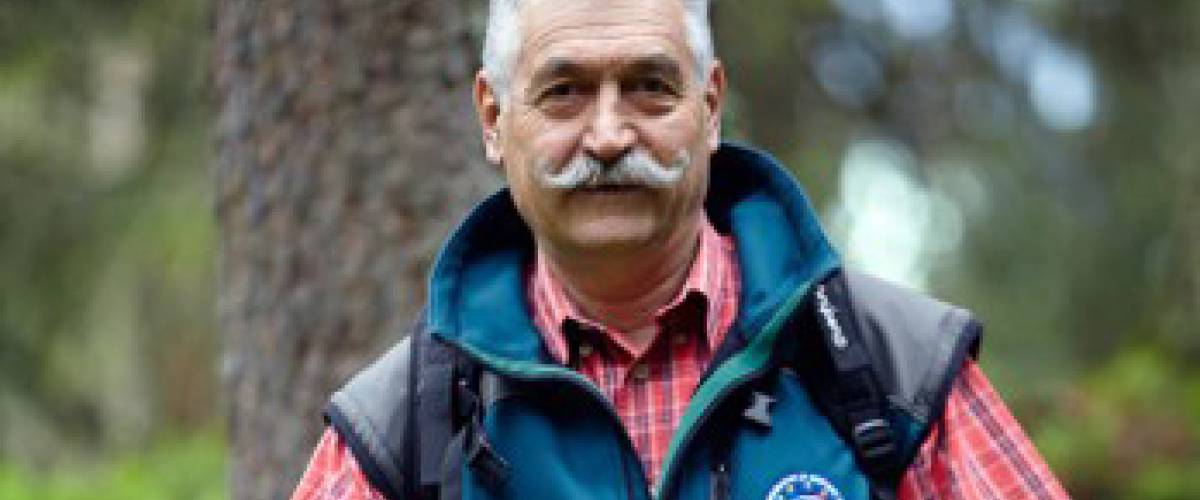 Louis Ours à la montagne en 2014