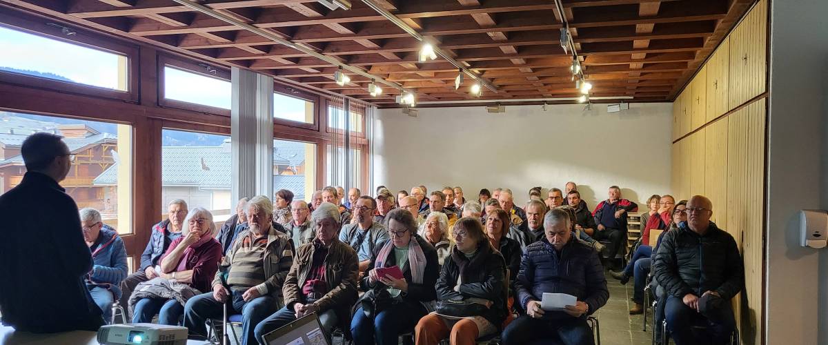 Réunion d'information sur le projet d'Association foncière pastorale, le 19 novembre 2022 - Pierre Bessy