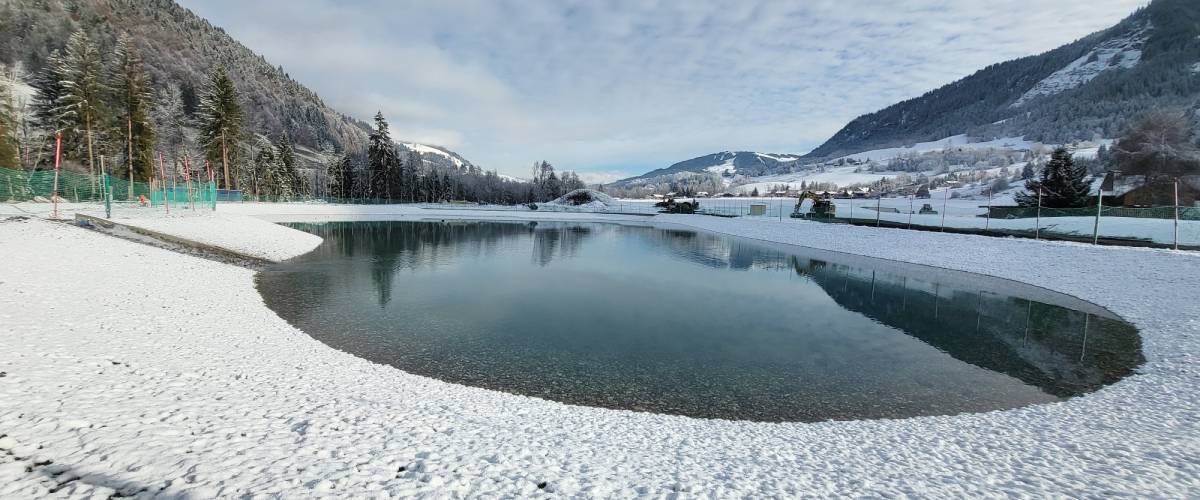 Plan d'eau de Praz-sur-Arly, capturé le 5 décembre 2022 - Jean-Paul Jaccaz