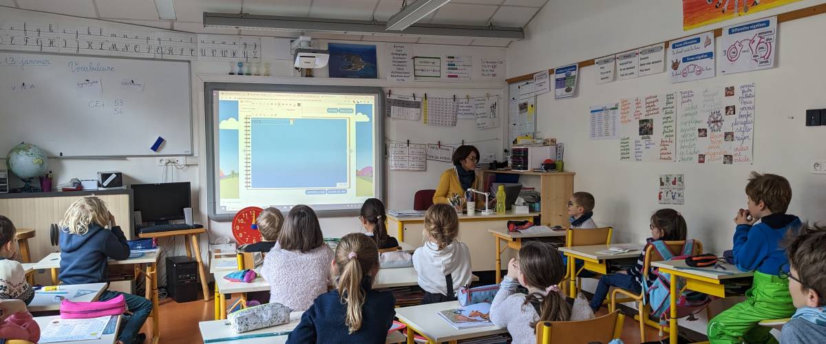 Classe de Françoise Perrin, le 13 janvier 2023 - Marie-Anaïs Lien