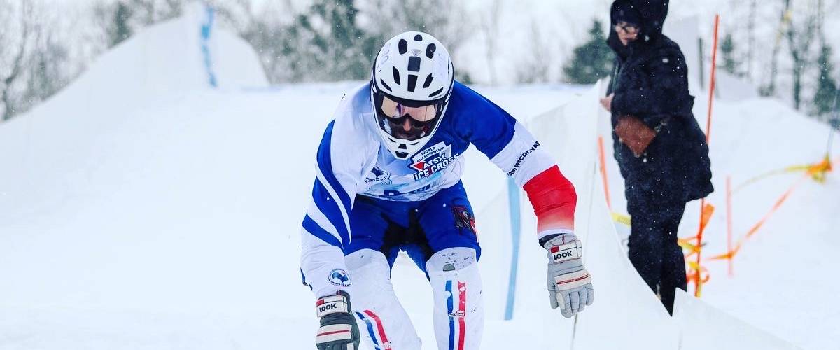 Partenaire sportif d'Ice Cross Antonin Chiberches : 20230127-28_course Mont du Lac ds Wisconsin aux EU_photographe pro