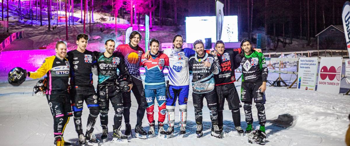 Championnat du monde d'Ice Cross à Rautalampi en Finlande - Petteri Nupponen