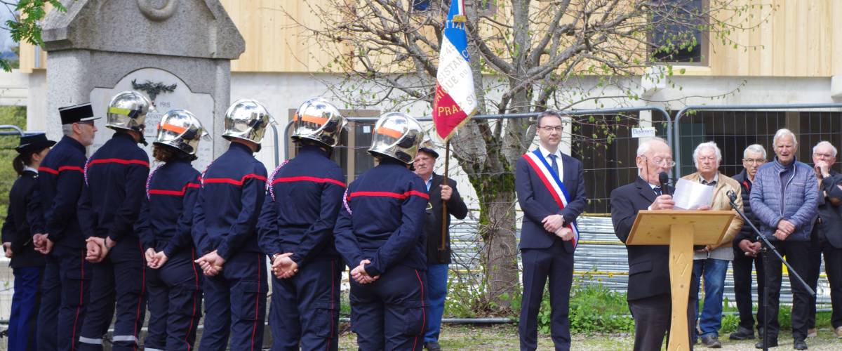 Cérémonie du 8 mai 2023 à Praz-sur-Arly - Sylvie Bessy