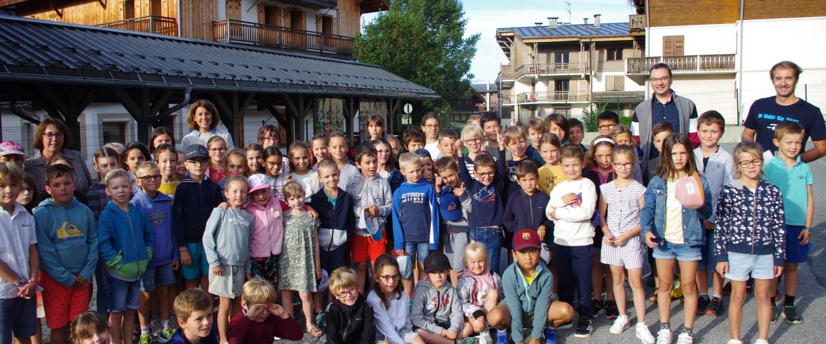 Rentrée scolaire à l'école des Éterlous, le 4 septembre 2023 - Sylvie Bessy