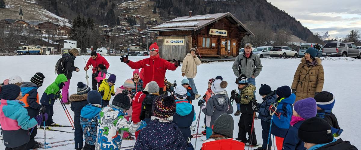 Ski de fond du 22 au 25 janvier 2024 pour les élèves de MS-GS de l'école Saint-Joseph - Marie-Anaïs Lien